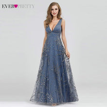 Load image into Gallery viewer, Sexy Prom Dresses Ever Pretty Deep V-Neck Sleeveless A-Line Cheap Women Formal Party Dresses Estidos De Fiesta De Noche 2019
