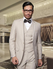 Load image into Gallery viewer, New Arrival Customized Shawl Black Lapel Groom suit Wedding Best Men suits 3 Pieces (Jacket+Pants+Vest) Royal Blue man Suit