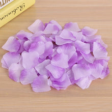 Load image into Gallery viewer, 1000pcs Lifelike Artificial Silk Red Rose Petals Decorations for Wedding Party Confetti Event  Fake Rose Flower Girl Toss Petal
