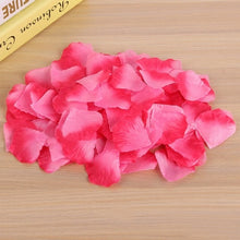 Load image into Gallery viewer, 1000pcs Lifelike Artificial Silk Red Rose Petals Decorations for Wedding Party Confetti Event  Fake Rose Flower Girl Toss Petal