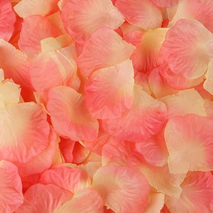 2000 Pcs Artificial Rose Petals Wedding Petalas Colorful Silk Flower Accessories