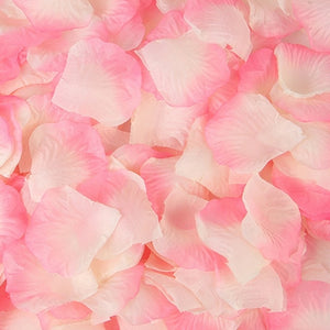 2000 Pcs Artificial Rose Petals Wedding Petalas Colorful Silk Flower Accessories
