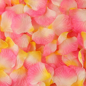 2000 Pcs Artificial Rose Petals Wedding Petalas Colorful Silk Flower Accessories