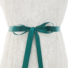 Load image into Gallery viewer, Wedding Dress Belt Sliver Crystal Bridal Sash Diamond Bridal Belt For Women J116S