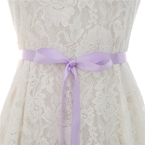 Wedding Dress Belt Sliver Crystal Bridal Sash Diamond Bridal Belt For Women J116S