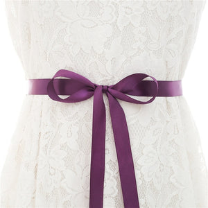 Wedding Dress Belt Sliver Crystal Bridal Sash Diamond Bridal Belt For Women J116S
