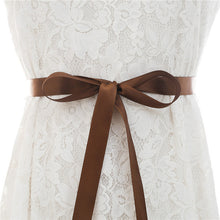 Load image into Gallery viewer, Wedding Dress Belt Sliver Crystal Bridal Sash Diamond Bridal Belt For Women J116S