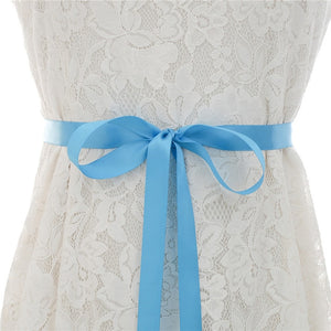 Wedding Dress Belt Sliver Crystal Bridal Sash Diamond Bridal Belt For Women J116S