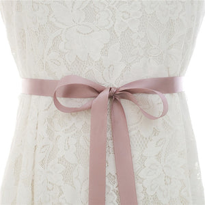 Wedding Dress Belt Sliver Crystal Bridal Sash Diamond Bridal Belt For Women J116S