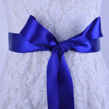 Load image into Gallery viewer, wedding belt Wedding Accessories Satin Wedding Dress Belt Bridal Ribbon Waistband Sash Belt for Wedding Dresses