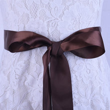 Load image into Gallery viewer, wedding belt Wedding Accessories Satin Wedding Dress Belt Bridal Ribbon Waistband Sash Belt for Wedding Dresses
