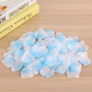 1000pcs / Lot 4.5 * 4.5cm Simulation Rose Petals Suitable for DIY Wedding Decoration Romantic Artificial Rose Petals