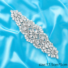 Load image into Gallery viewer, Crystal Wedding Belt Pearl Bridal Belt Rhinestones Sash For Bridal Accessories Silver Gold and Rose Gold Only Applique NZUK
