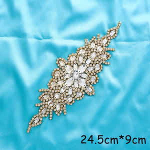 Crystal Wedding Belt Pearl Bridal Belt Rhinestones Sash For Bridal Accessories Silver Gold and Rose Gold Only Applique NZUK